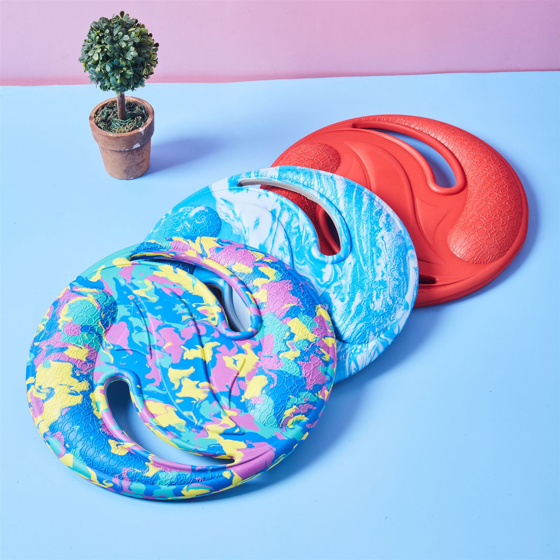 Outdoor Toys Children Foam Boomerang Soft Frisbee Interactive Foam Sports Dodging Disc Soft Frisbee