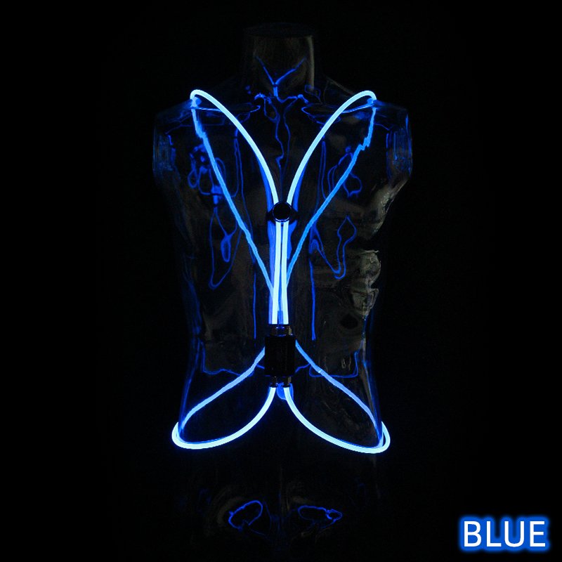 Factory wholesale hot sale led sport running cycling vest at night