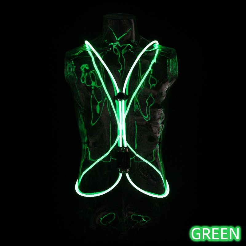 Factory wholesale hot sale led sport running cycling vest at night