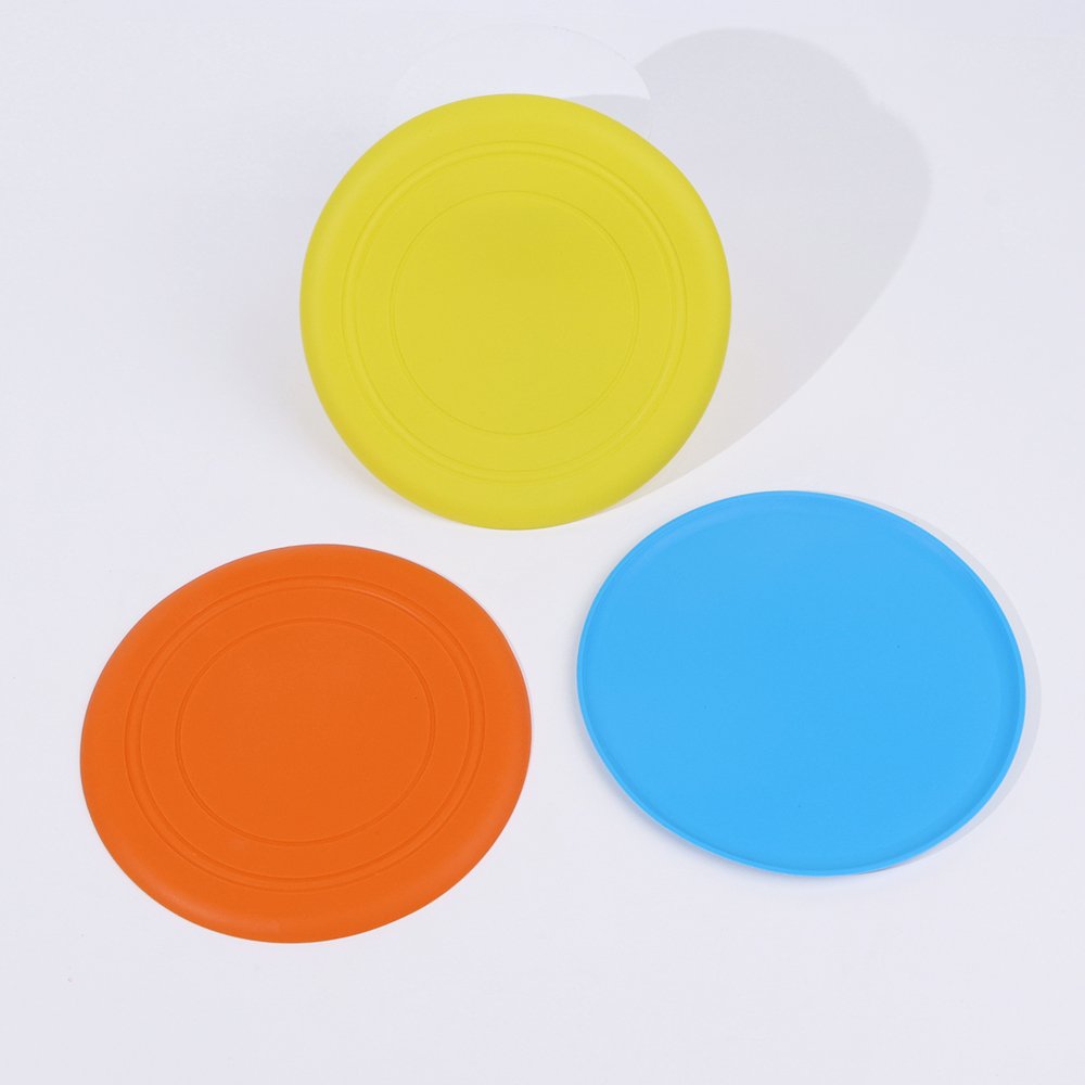 2024 New Product idea Dog Flying Disc Custom Logo High Flying Aerodynamic Disc for Dogs Puppy Lightweight Floatable Frisbeed