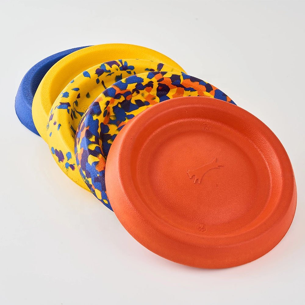 Blue/green/orange/purple/yellow/camouflage/luminous Dog toys frisbee flying disc flyer dog toy, flying disc, lightweight