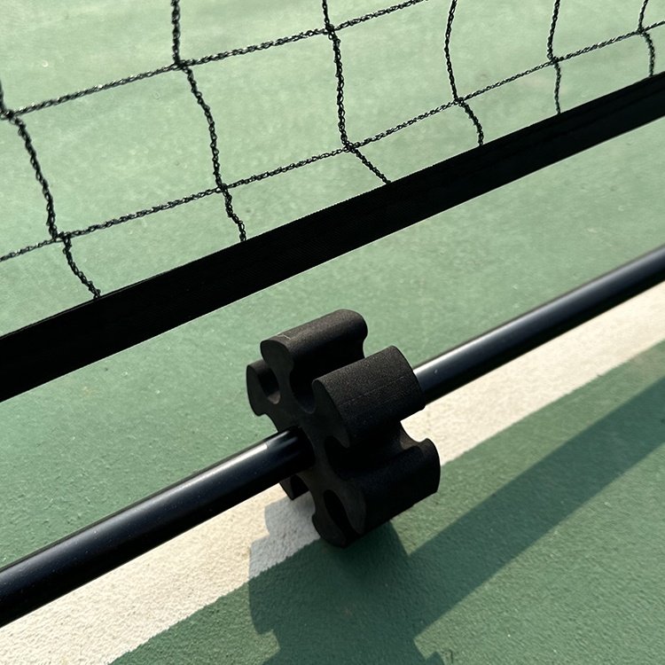 Factory Wholesale Top High Quality Customized Logo Printed Small Package 9 Section Pipe Portable Tennis Net