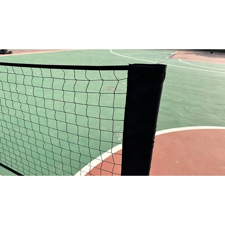 Factory Wholesale Top High Quality Customized Logo Printed Small Package 9 Section Pipe Portable Tennis Net