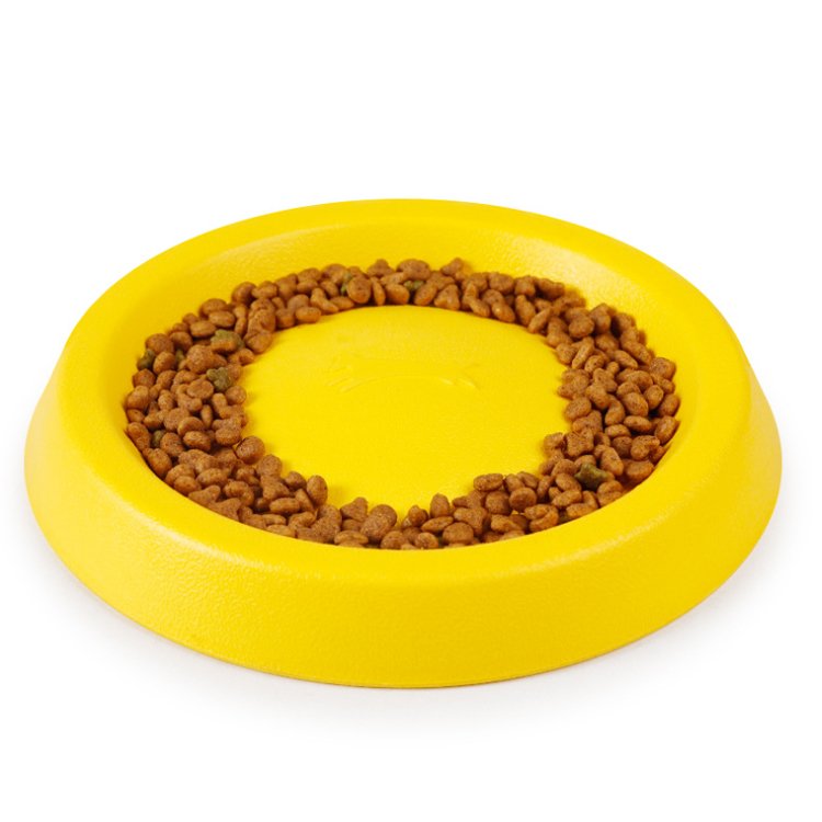 Juguetes Para Perros Amazon Hot Sale Eva Frisbeed Plastic Rubber Leakage Food Dog Chew Toys Ball