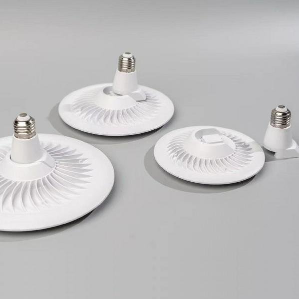 Factory direct sales reasonable price E27 B22 lamp lighting 30w 40w 50w led frisbee shaped floating ufo light bulb