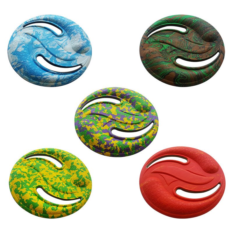 Custom 22cm Full printing Eva Foam Flying Saucer Frisbeeing Children'S Toy Soft Frisbeeing flying disk flying disc for outdoors