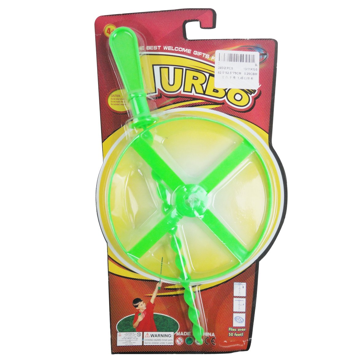 Outdoor Plastic Flying Disc Toys Launcher