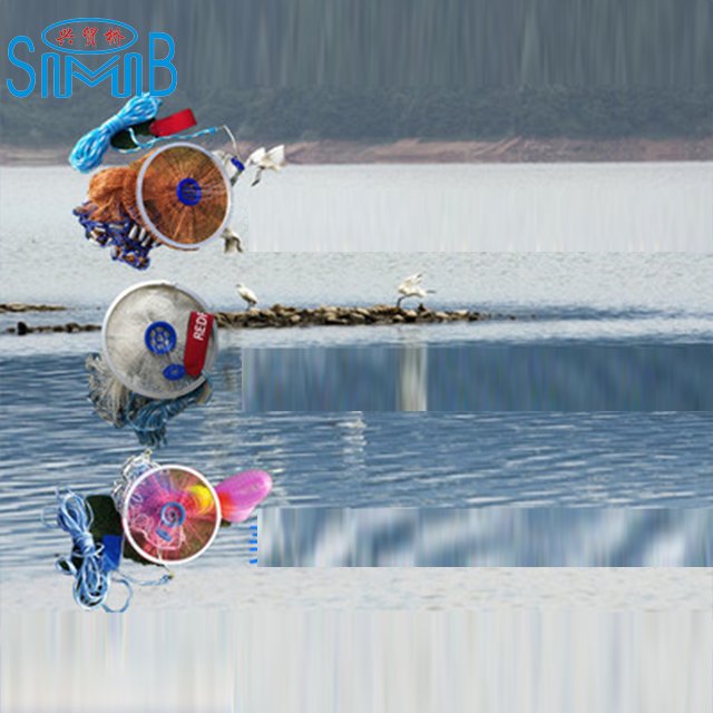 New Arrival High Quality American Style Casting Net Throwing Fishing Net A Net With a Frisbee
