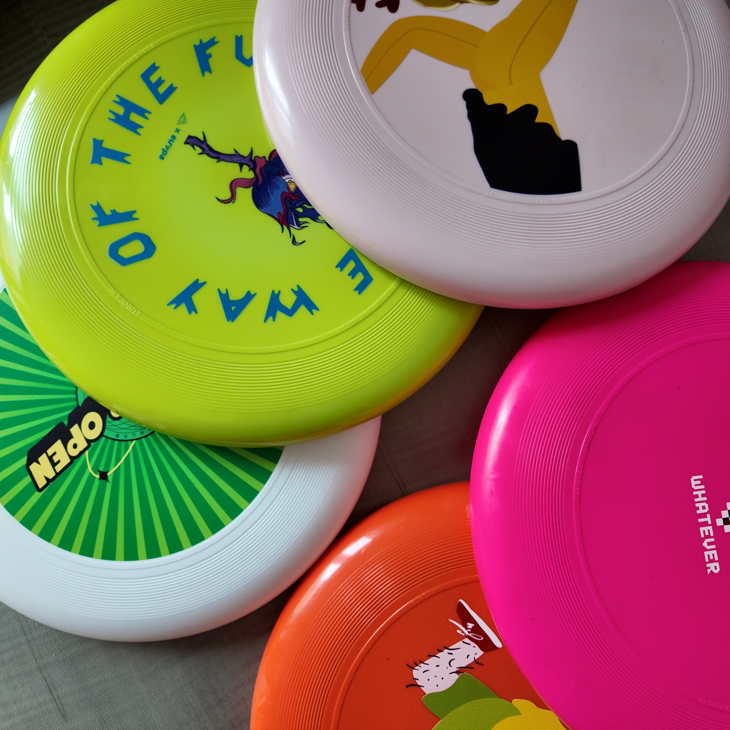 Factory Custom Logo PE Frisbeed Flying Disc Circular Ultimate Blank Plastic Pet Golf Custom Logo USAU WFDF Approved