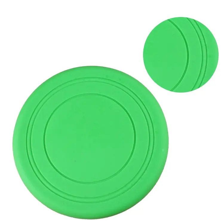 Hot selling Silicone Durable Dog Frisbeed Toy Foldable Interactive Chew Bite Resistant Pet Dog Training Supplies