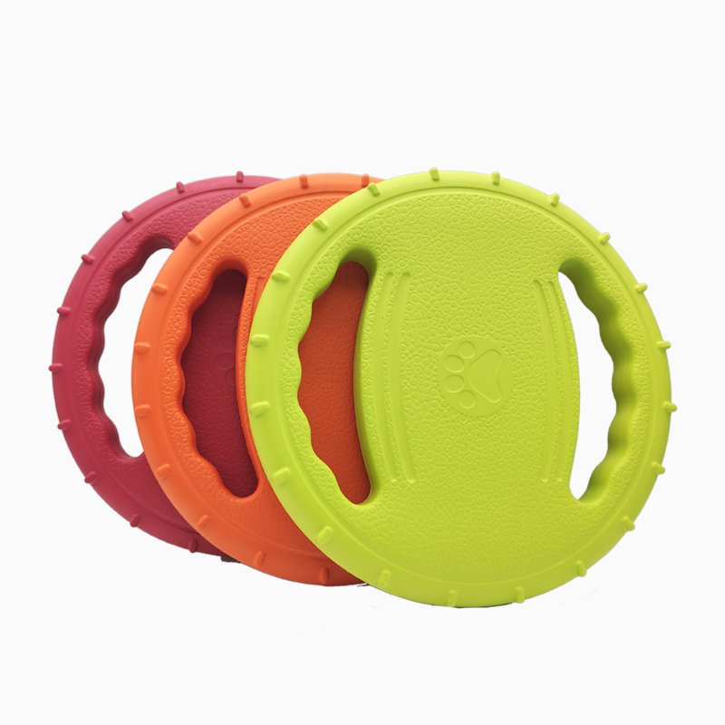 Outdoor Sports Pet Dog Bite Resistant Toy Frisbeed Soft Frisbeed Pet Bite Resistant Flying Disc