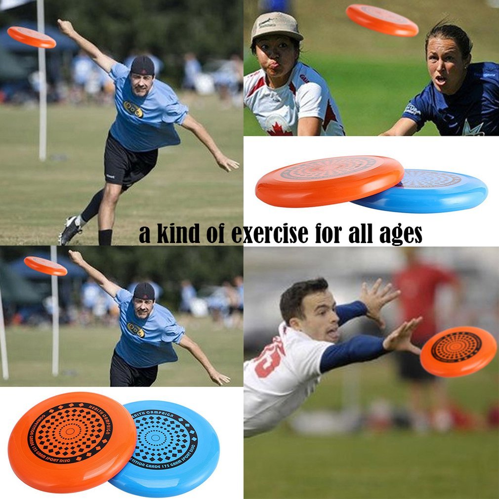 PE Plastic Ultimate Flying Disc 175 Gram Disc For Kids And Adults Training /Throwing Golf Discs Frisbeed Game