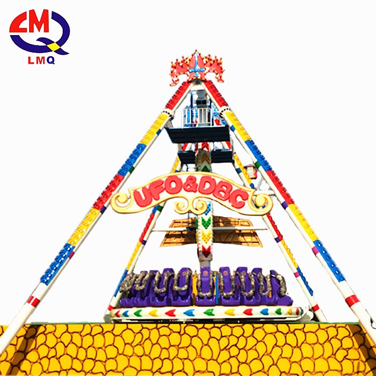 Outdoor attractive thrilling amusement park adult giant frisbee rides/big pendulum/ swing meteor hammer for sale