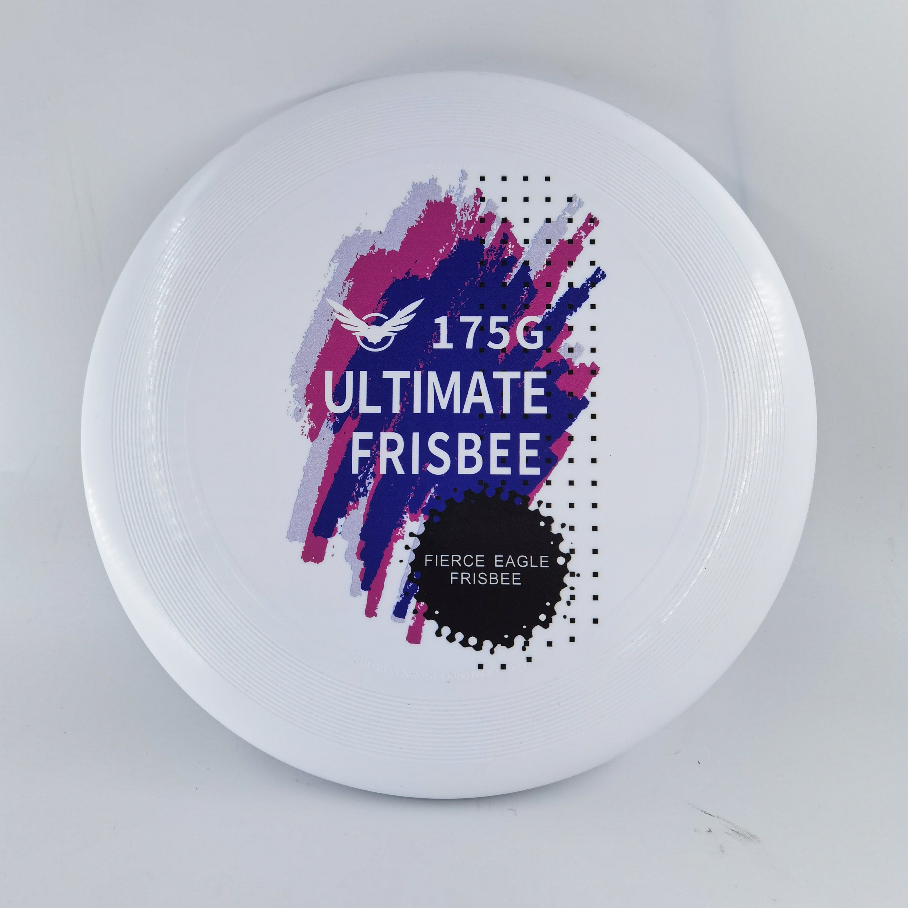 Custom Logo 175g Ultimate Frisbeed Flying Disc Adult Outdoor Throw Flyer Saucer High Quality For Competition