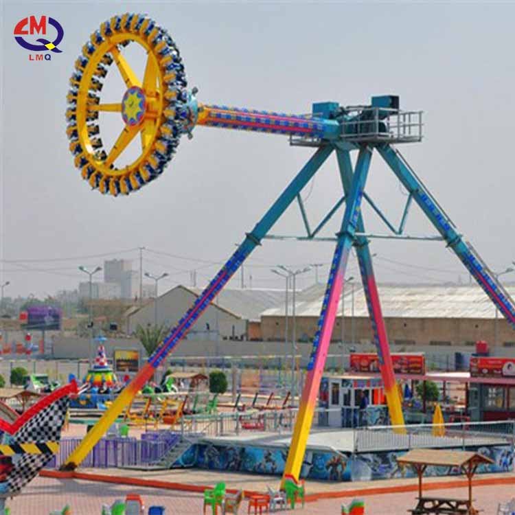 Amusement Park Equipment Rotating Rides Big Frisbee Swing Hammer Pendulum