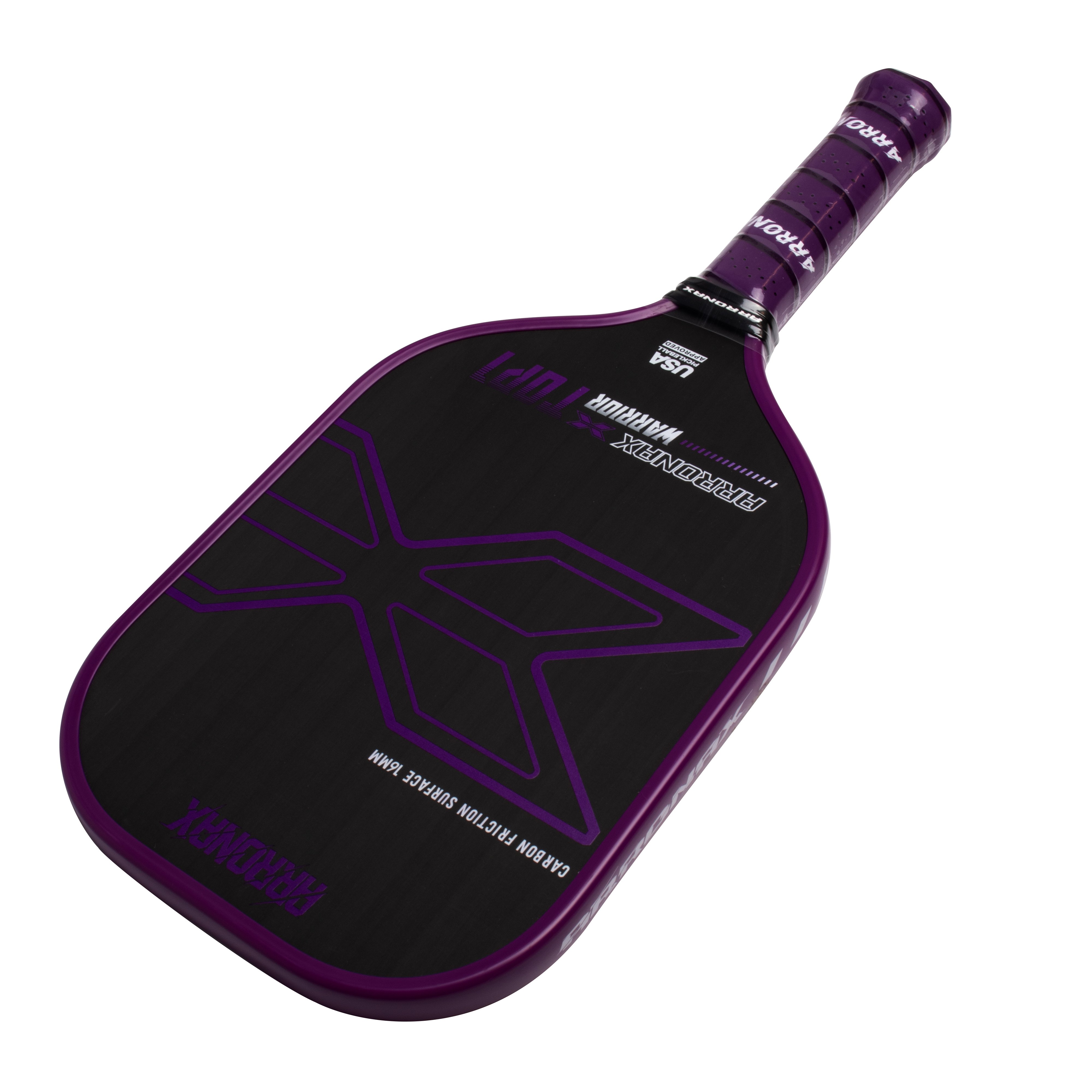 Arronax Carbon Fiber Pickleball Paddle T700 Thermoformed With Honeycomb Core Cushion Comfort Grip USA Pickleball Approved