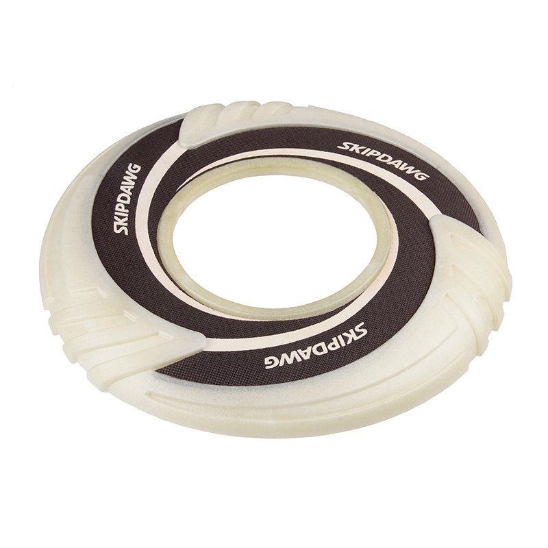 SKIPDAWG Dog TPR Floating Glowing in the dark Flying disc Training Toys Interactive Dog Pet frisbeed Toys for dogs