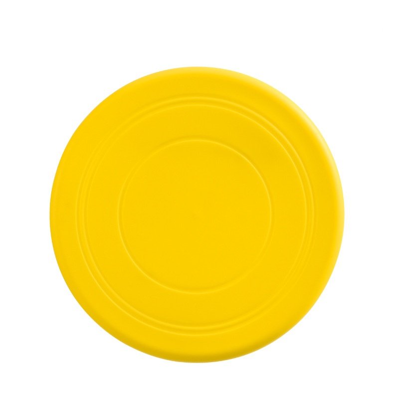 Dog Frisbee Bite resistant non-toxic dog toys Outdoor training dog supplies float throwing toy soft glue Frisbee