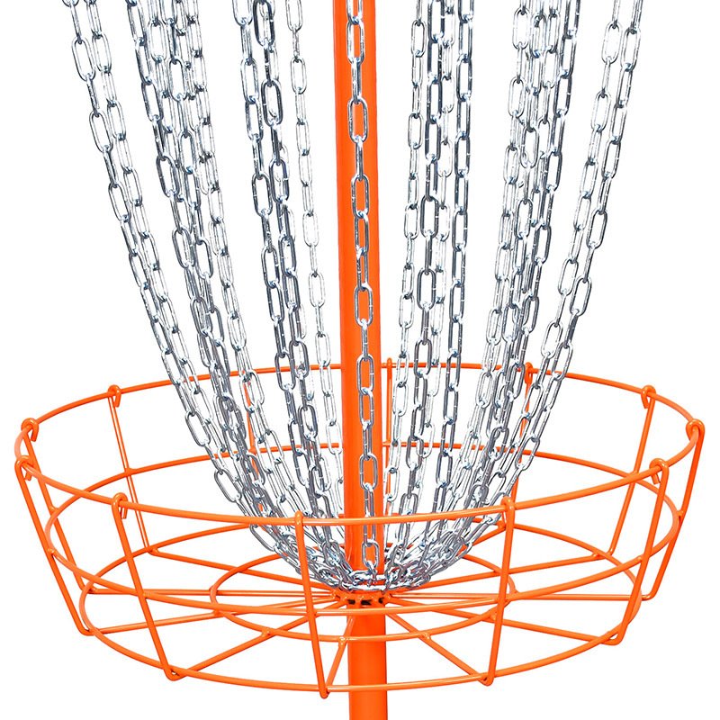 PDGA Factory direct sales standard portable 24-chain disc golf target frame basket outdoor sports disc golf basket