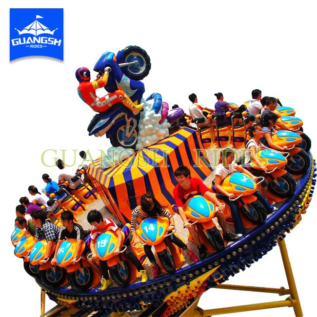 Funny outdoor park games crazy amusement ride flying frisbee on ride Mega Disk'O for sale