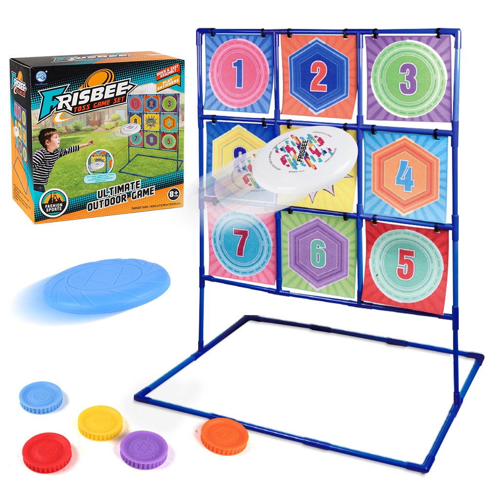 Outdoor Silicone Large Flying Disc Digital Target Frisbeed Adults Disc Team Toss Sport Game Toys For kids