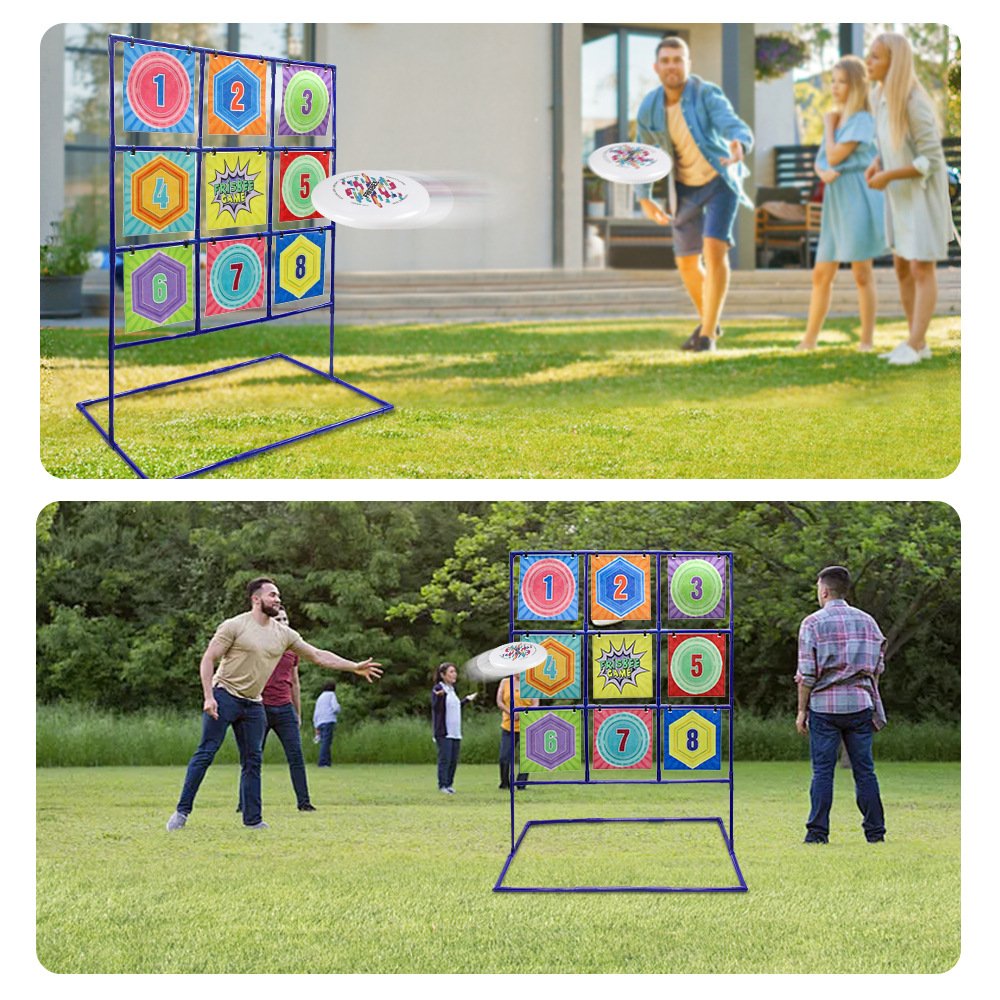 Outdoor Silicone Large Flying Disc Digital Target Frisbeed Adults Disc Team Toss Sport Game Toys For kids