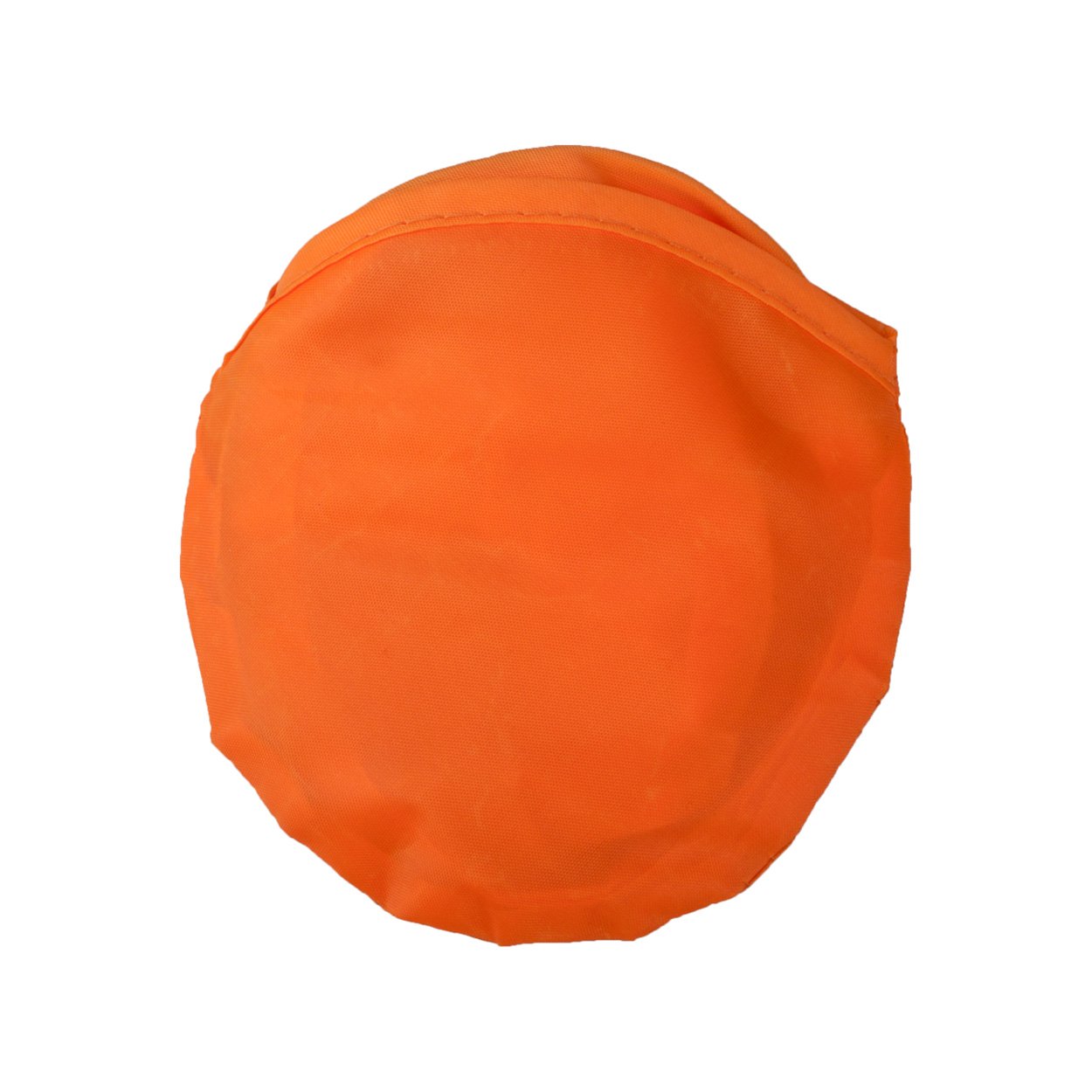 Custom Collapsible Frisbeed Foldable Flying Handheld Fan Fold Up Nylon Flyer Folding Disc With Pouch