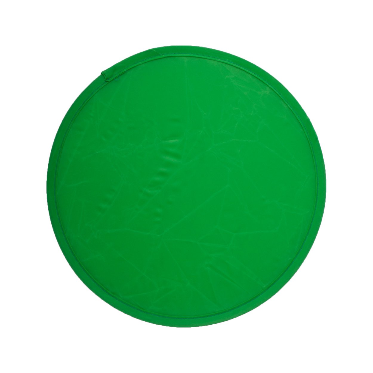 Custom Collapsible Frisbeed Foldable Flying Handheld Fan Fold Up Nylon Flyer Folding Disc With Pouch