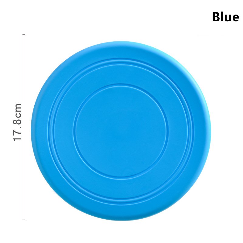 Soft Non-Slip Dog Flying Disc Silicone Game Frisbeed Anti-Chew Dog Toy Pet Puppy Training Interactive Funny Dog Supplies