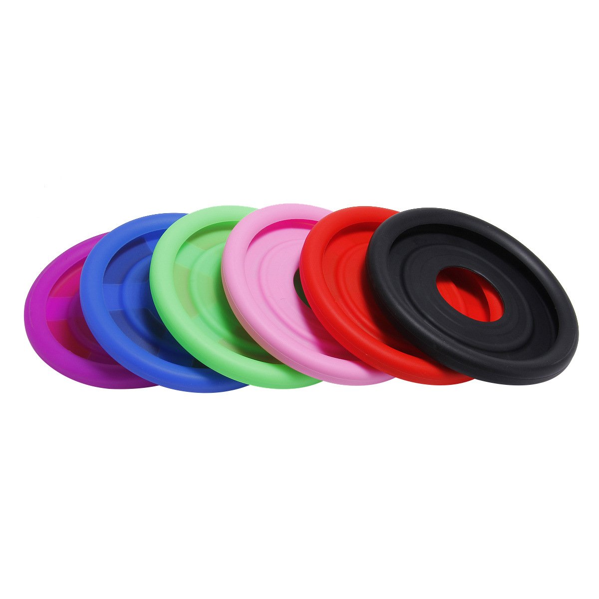 Outdoor Tossing Fetch Dog Flying Disc Plate LED Glowing Throw Pet Toys Lighting In The Dark Interactive Dog Toy Frisbees