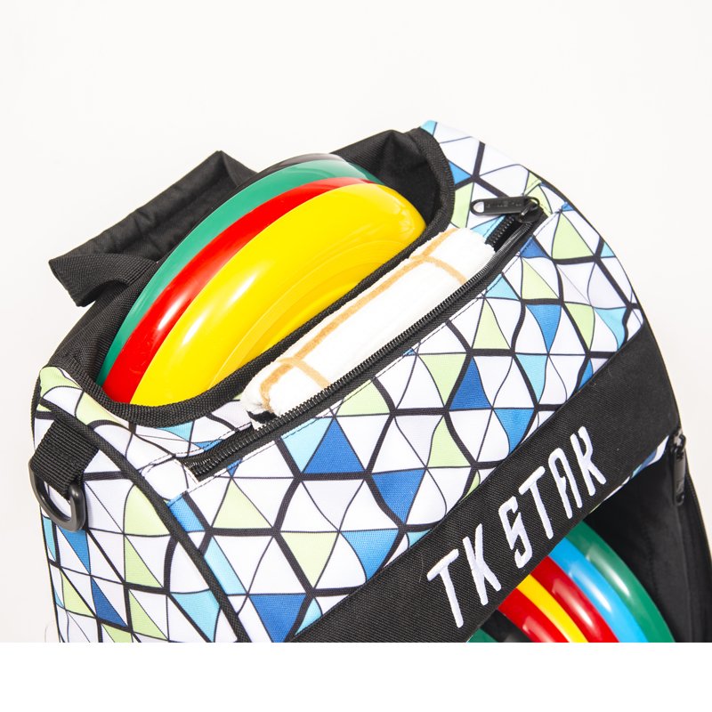 Wholesale Custom Logo Frisbee 20+ Disc Capacity Durable Lightweight Sport Shuttle Disc Golf Backpack With Multiple Pockets