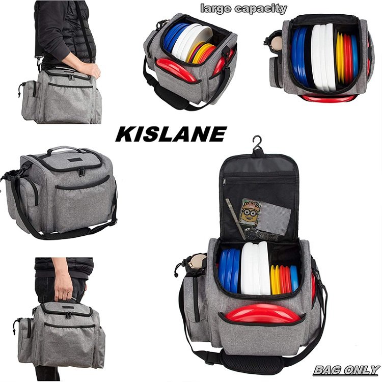 Large Capacity Outdoor Sports Frisbee Disc Golf Bag Backpack Shoulder Bag