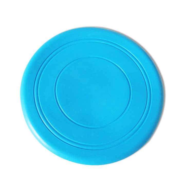 Pet toy soft Frisbeed Pet toys round training TPR flying disc bite resistant Frisbeed dog toys Bite Resistant for Training Dogs