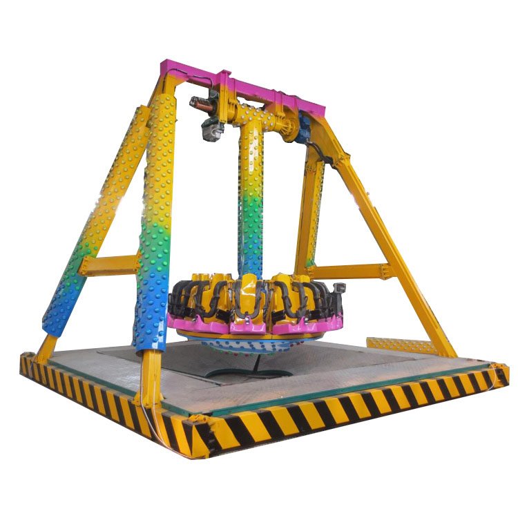 Thrilling ride amusement equipment mini pendulum swing frisbee ride