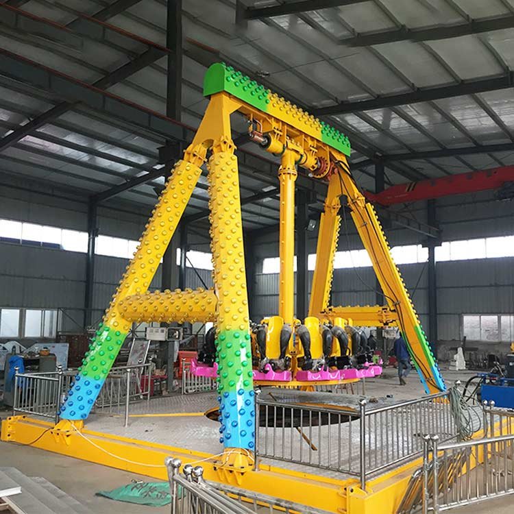 Thrilling ride amusement equipment mini pendulum swing frisbee ride