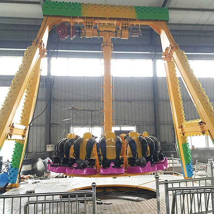 Thrilling ride amusement equipment mini pendulum swing frisbee ride