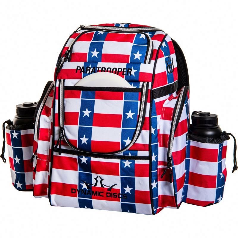 Dynamic Outdoor Sport Waterproof 900D 22 Disc Practice Backpack Frisbee Squatch Grip Back Pocket Disc Golf Bag