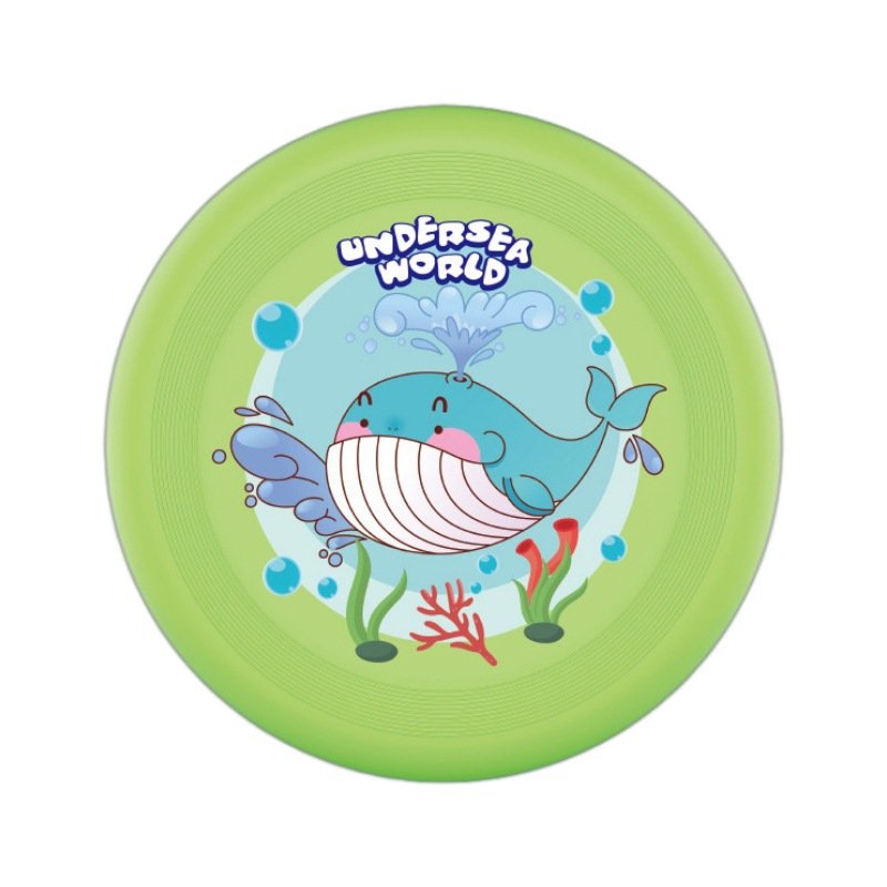 18CM 20CM 22CM TPR Flying Discs Sport Toys Game Customization Outdoor Toys Frisbeed Sport Toy With Cartoon Design