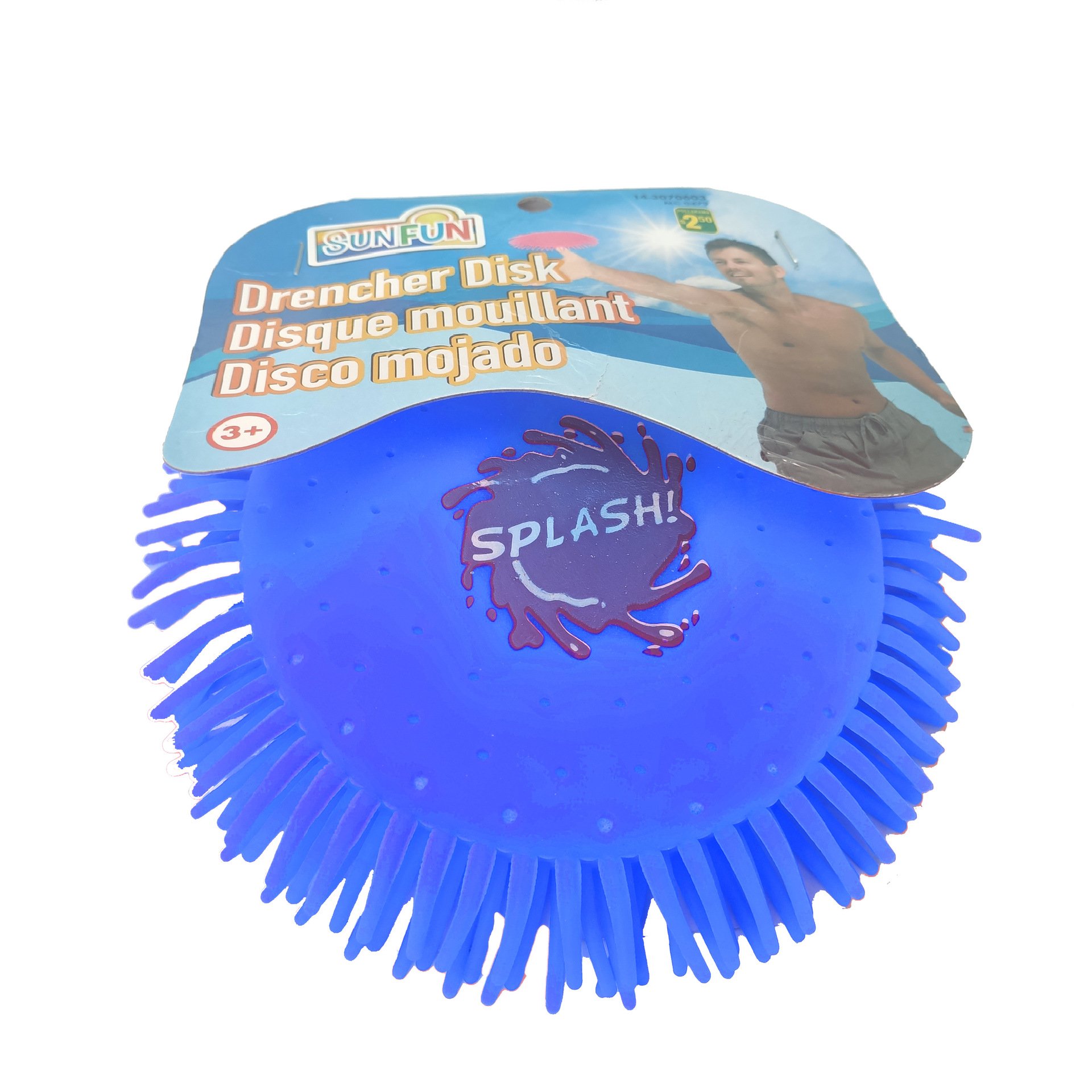 New sponge water absorbing frisbee outdoor interaction of summer beach water toys water frisbee