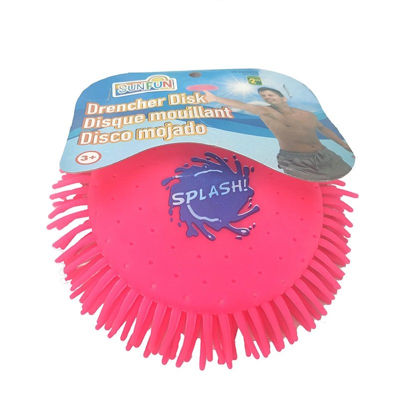 New sponge water absorbing frisbee outdoor interaction of summer beach water toys water frisbee