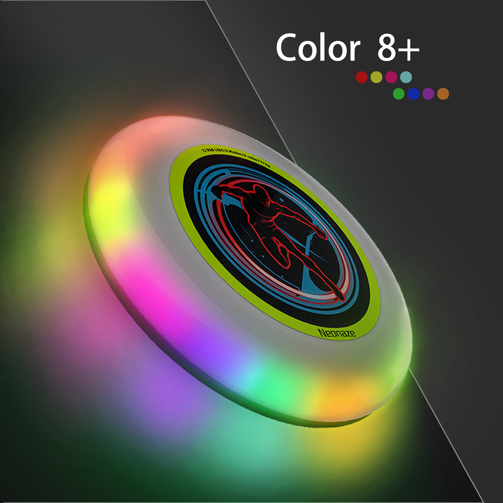 Children's Safety Luminous Frisbee Outdoor Ultimate Frisbee Wholesale Customization