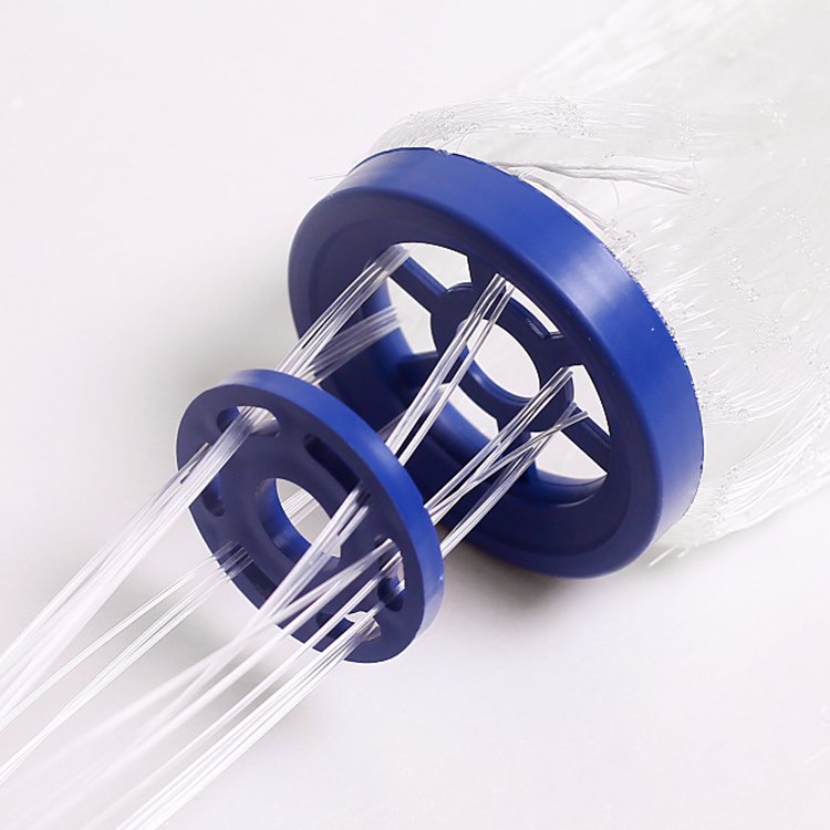 American Style Nylon Monofilament Hand Cast Net Without Frisbee Drawring Throw Gill Net