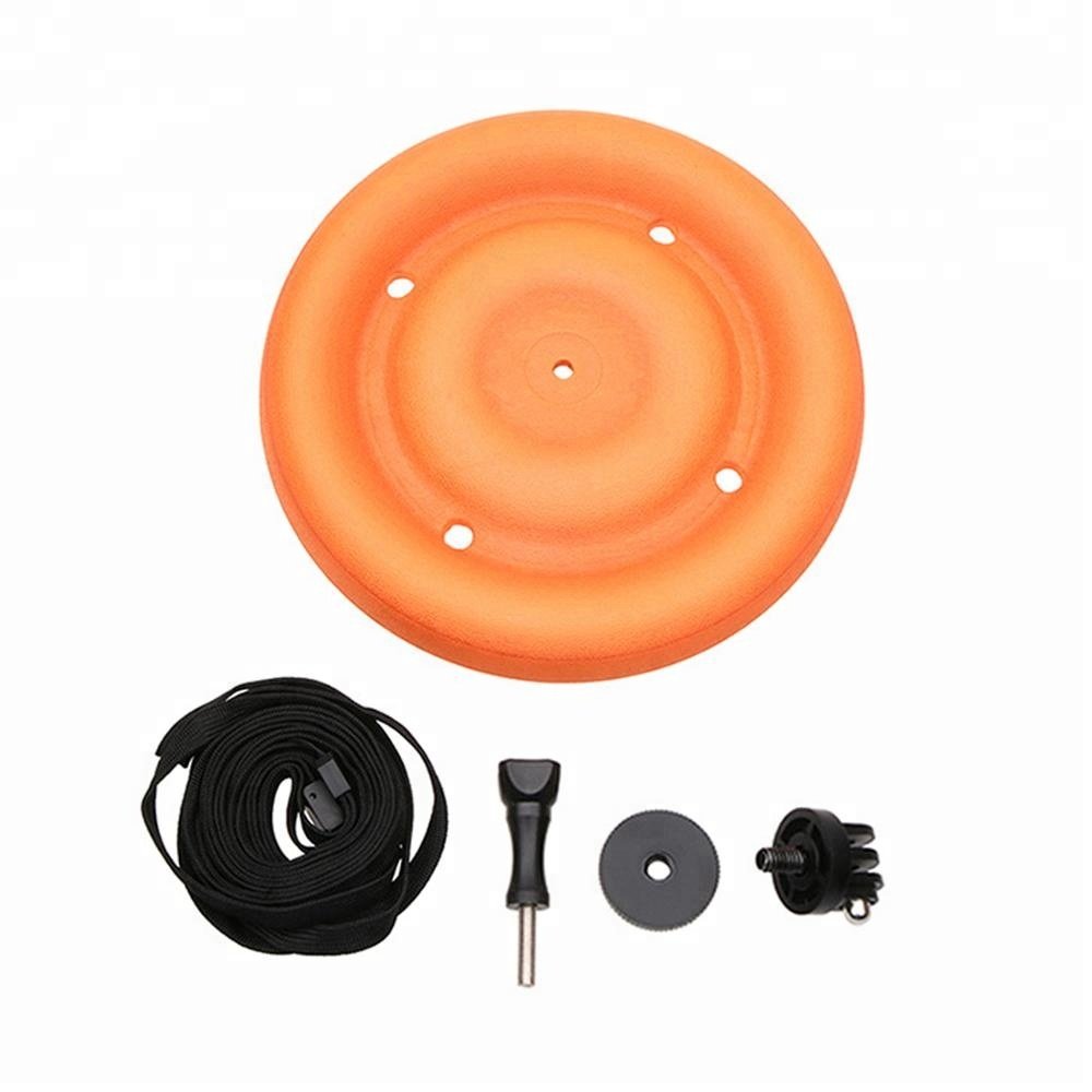 For GoPro Action Camera Diving Swimming Dome Port Waterproof Floating Floaty Frisbee Mount