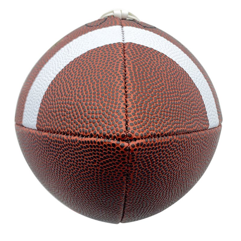 Rugby Customized American Machine Sewn PVC Rubber Diving PU Material Children Adult Training Rugby