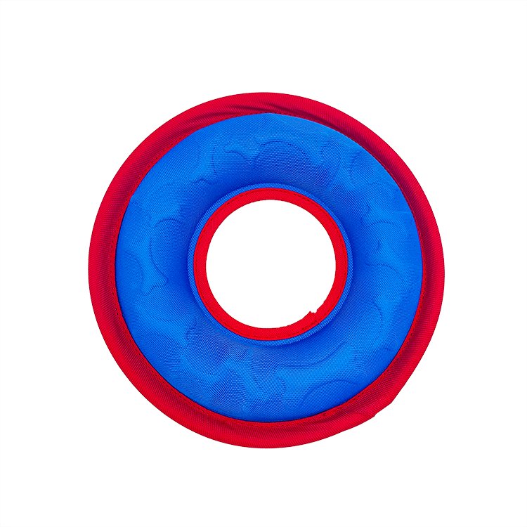 Durable Pet Frisbee Soft Dog Flying Disc Interactive Rubber Pet Frisbee for Outdoor Play and Training
