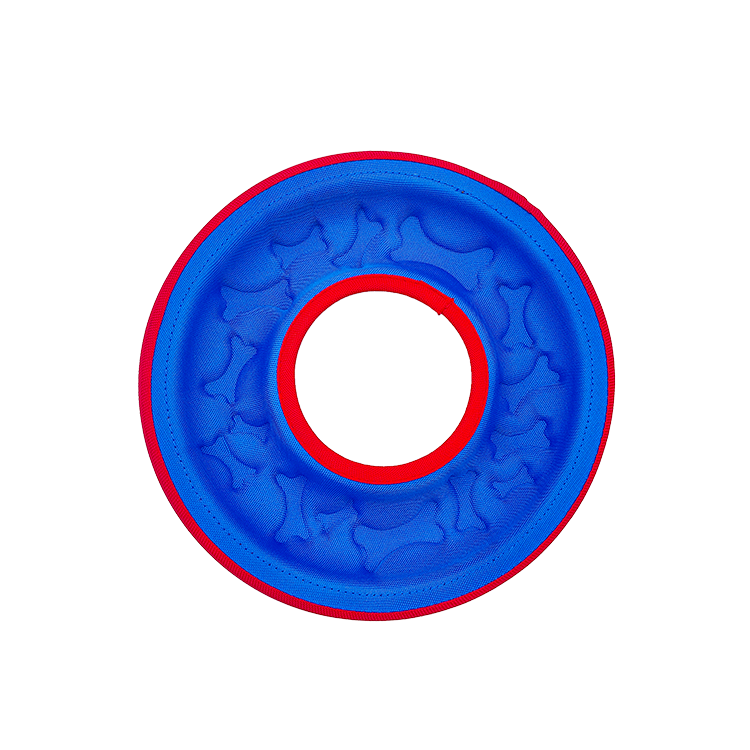 Durable Pet Frisbee Soft Dog Flying Disc Interactive Rubber Pet Frisbee for Outdoor Play and Training