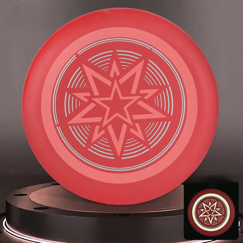 Custom Print Pattern Logo Plastic Frisbee Outdoor Sports Frisbeed