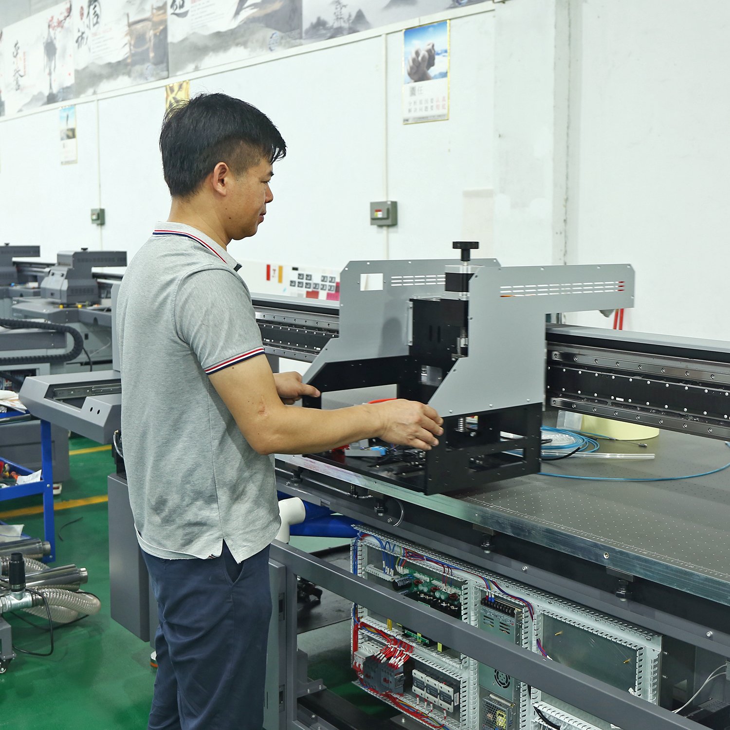 2513 UV Led printer for false nail Ricoh Gen5 print head UV printing ceramic tile wall Frisbee painting flatbed Printer Machine