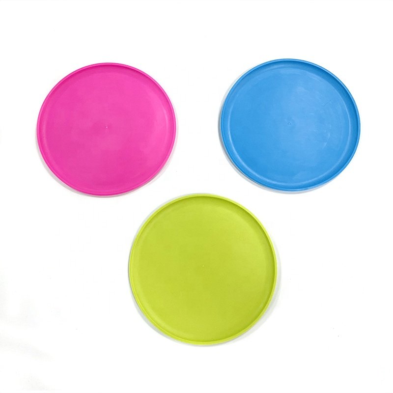 Outdoor Durable Chewable Silicone Soft Frisbeed Silicone Round Flying Disc Other Pet Dogs Toys