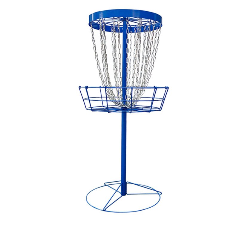 Golf Game Flying Disc Camping Outdoor Equipment Team Building Competitive Basket 24 Chain Iron Frame Professional Throwing Disc